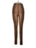 Bershka Animal Print Brown Leggings Size M - photo 1