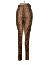 Bershka Animal Print Brown Leggings Size M - photo 2