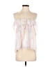 Julie Brown 100% Polyester White Sleeveless Blouse Size P (petite) - photo 1