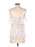 Julie Brown 100% Polyester White Sleeveless Blouse Size P (petite) - photo 2