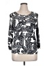 Roz & Ali Paisley Silver Cardigan Size XL - photo 1
