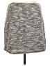 Ann Taylor LOFT Tweed Gray Casual Skirt Size M - photo 2