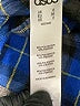 ASOS Plaid Blue Casual Skirt Size 2 - photo 5
