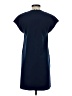 Brass Solid Blue Casual Dress Size XS - photo 2