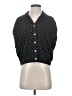 Mo:Vint 100% Polyester Polka Dots Black Sleeveless Blouse Size XS - photo 1