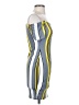 Olive Tree Stripes Color Block Yellow Casual Dress Size S - photo 4