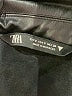 Zara 100% Polyurethane Black Coat Size S - photo 6