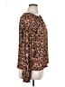 Gap Brown Long Sleeve Blouse Size XL - photo 4