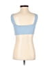 Princess Polly Blue Sleeveless Blouse Size 4 - photo 2