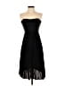 Ella Moss 100% Rayon Solid Black Cocktail Dress Size S - photo 1