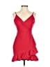 Lulus Red Cocktail Dress Size M - photo 1