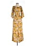 Flying Tomato 100% Polyester Yellow Jumpsuit Size S - photo 1