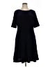 Lands' End Solid Black Casual Dress Size XL - photo 1