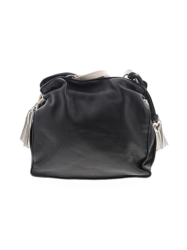 Pre-owned Brighton Crossbody Bag In Black