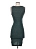 Leith Solid Gray Casual Dress Size XXS - photo 2