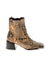 ASOS Brown Yellow Ankle Boots Size 5 - photo 1