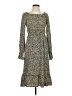 Assorted Brands Animal Print Brown Casual Dress Size S - photo 1