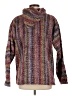 Assorted Brands 100% Acrylic Tweed Burgundy Pullover Sweater Size L - photo 2