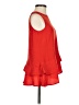 H&M 100% Polyester Red Sleeveless Blouse Size 2 - photo 4