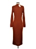 Assorted Brands Brown Orange Casual Dress Size S - photo 2