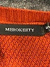 Merokeety Solid Brown Pullover Sweater Size S - photo 7