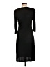 Chadwicks 100% Polyester Solid Black Casual Dress Size 12 - photo 2