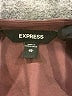 Express Burgundy Short Sleeve Blouse Size XS - photo 7