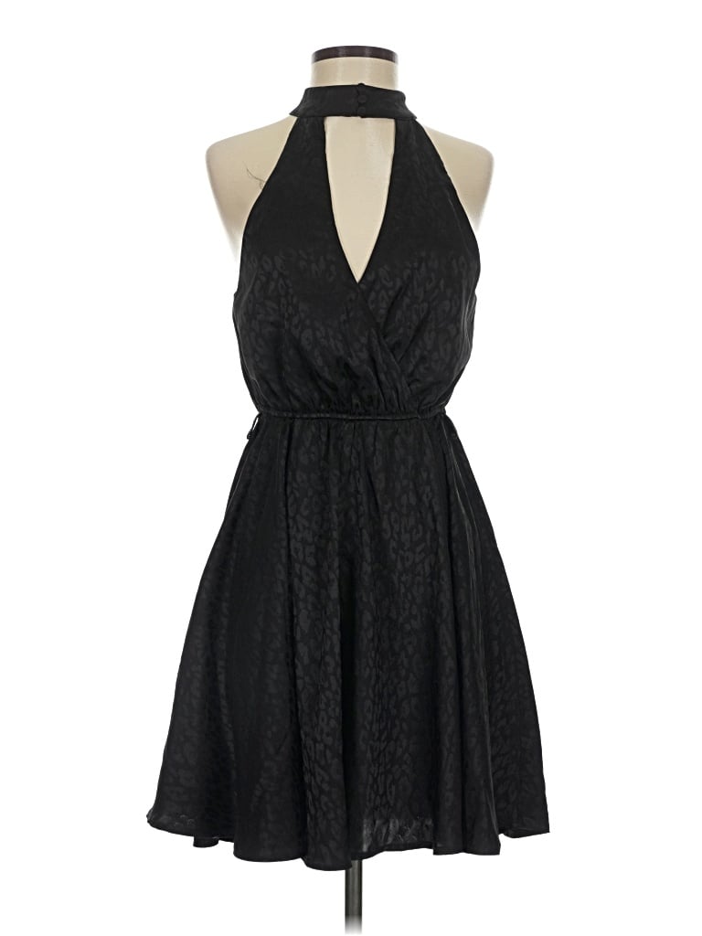 Pre-owned Bcbg Paris Cocktail Dress In Black