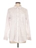 Gap 100% Cotton Polka Dots Ivory Long Sleeve Blouse Size L - photo 1