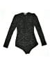 Sun & Shadow Gray Bodysuit Size S - photo 1