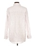 Gap 100% Cotton Polka Dots Ivory Long Sleeve Blouse Size L - photo 2