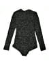 Sun & Shadow Gray Bodysuit Size S - photo 2