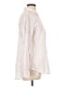 Gap 100% Cotton Polka Dots Ivory Long Sleeve Blouse Size L - photo 4