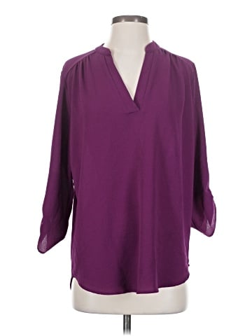 Entro 3/4 Sleeve Blouse (view 1)