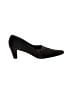 Prevata Black Brown Heels Size 8 1/2 - photo 1