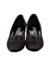 Prevata Black Brown Heels Size 8 1/2 - photo 2