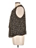 Max Studio 100% Polyester Black Sleeveless Blouse Size L - photo 5