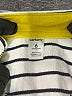 Carter's 100% Cotton Stripes White Jacket 3-6 MO / 6 MO - photo 3