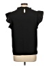 Shein Black Short Sleeve Top Size 12 - photo 2