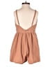 Rusty 100% Rayon Solid Brown Romper Size S - photo 2
