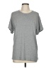Vanity Solid Gray Short Sleeve T-Shirt Size M (estimated) - photo 1