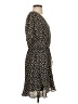 Socialite 100% Polyester Animal Print Black Casual Dress Size XS - photo 4