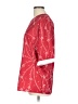 Unbranded Red 3/4 Sleeve Blouse Size L - photo 5