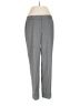 Classiques Entier 100% Wool Houndstooth Gray Wool Pants Size 2 - photo 1