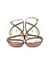 Badgley Mischka Tan Gold Sandals Size 9 - photo 2