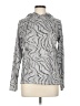 Abercrombie Animal Print Silver Pullover Sweater Size 13 - 14 - photo 1