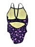 Speedo Print Purple One Piece Swimsuit Size XS (estimated) - photo 2