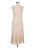 Jessica Howard 100% Polyester Solid Tan Cocktail Dress Size 12 - photo 1