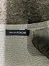 Magaschoni Metallic Silver Gray Short Sleeve Top Size XS - photo 7