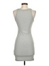 Cider Solid Gray Casual Dress Size XS - photo 2